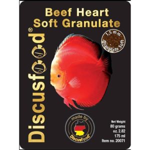 Beef Heart Soft Granulate 230g Discusfood