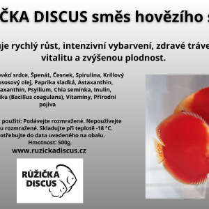 Směs hovězího srdce RŮŽIČKA DISCUS 500g.